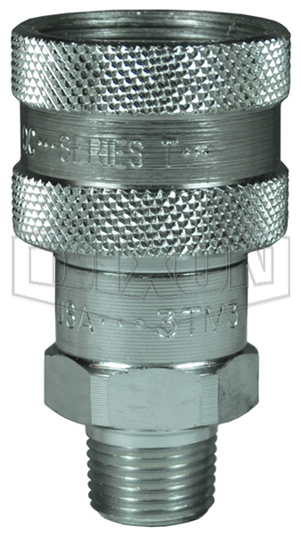 DQC T-Series Male NPTF Ball Coupler